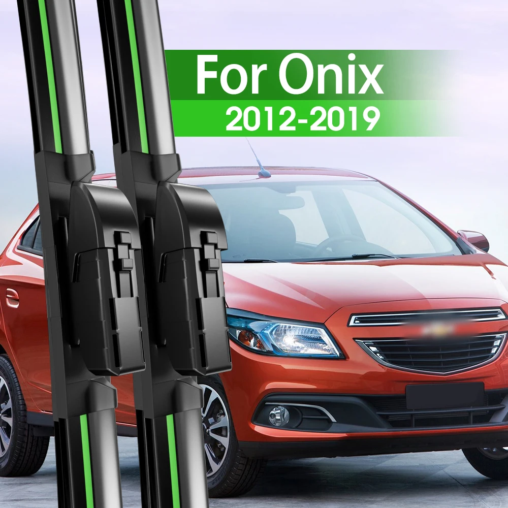 

2pcs Front Windshield Wiper Blades For Chevrolet Onix 2012-2019 2013 2014 2015 2016 2017 2018 Windscreen Window Accessories