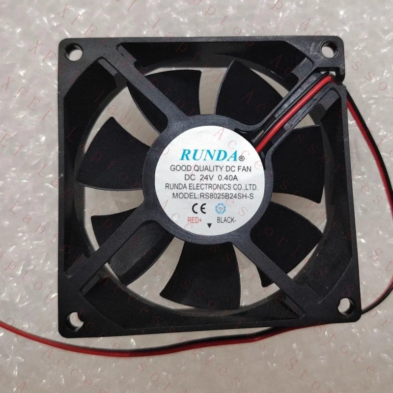

C FOR RUNDA MODEL: RS8025B24SH-S 8025 DC24V 0.40A 8CM Inverter Cooling Fan