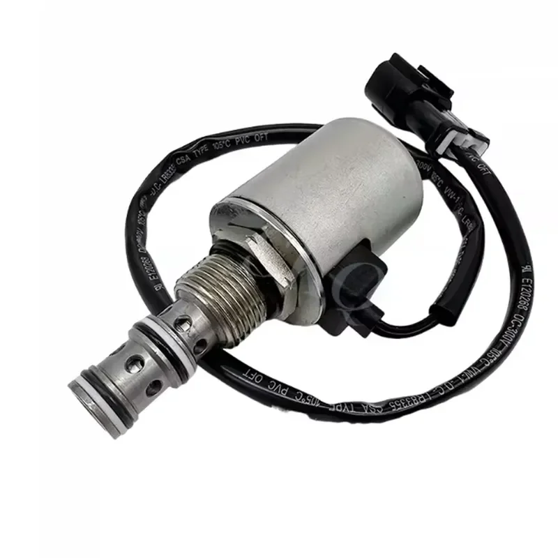 Part Number: 20Y-60-22121, High-Quality Solenoid Valve, 24V, Construction Machinery Spare Part