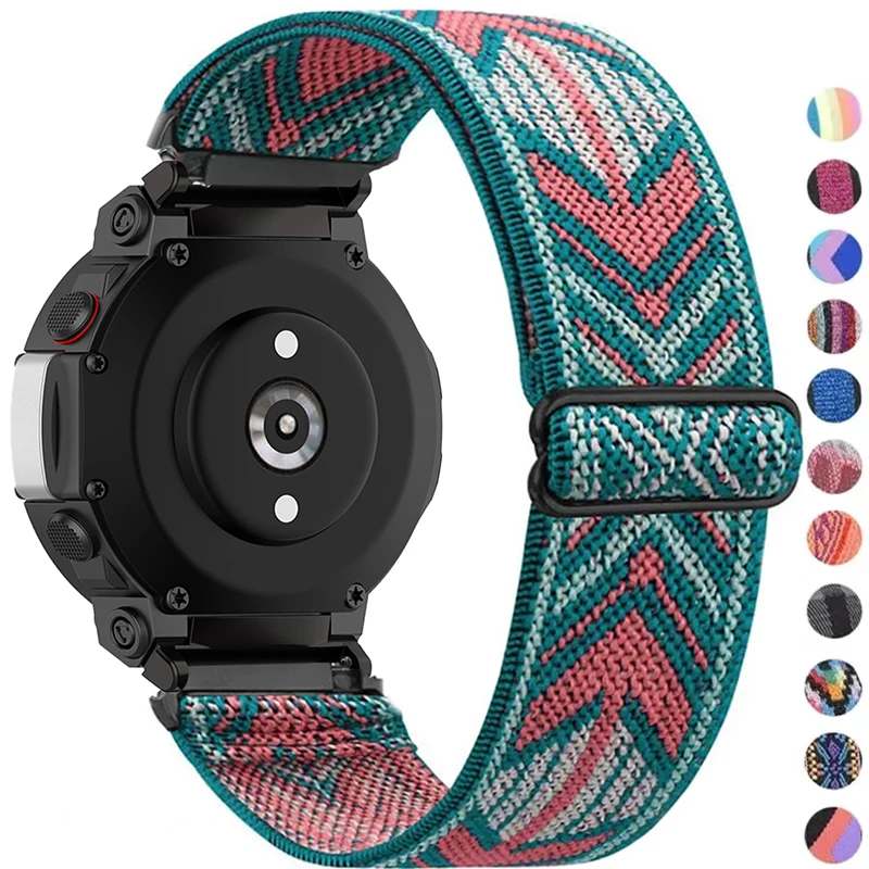 Pulseira elástica para amazfit t-rex 2 3 ultra pulseira de relógio para huami amazfit trex pro t rex cinto esportivo pulseira smartwatch acessórios