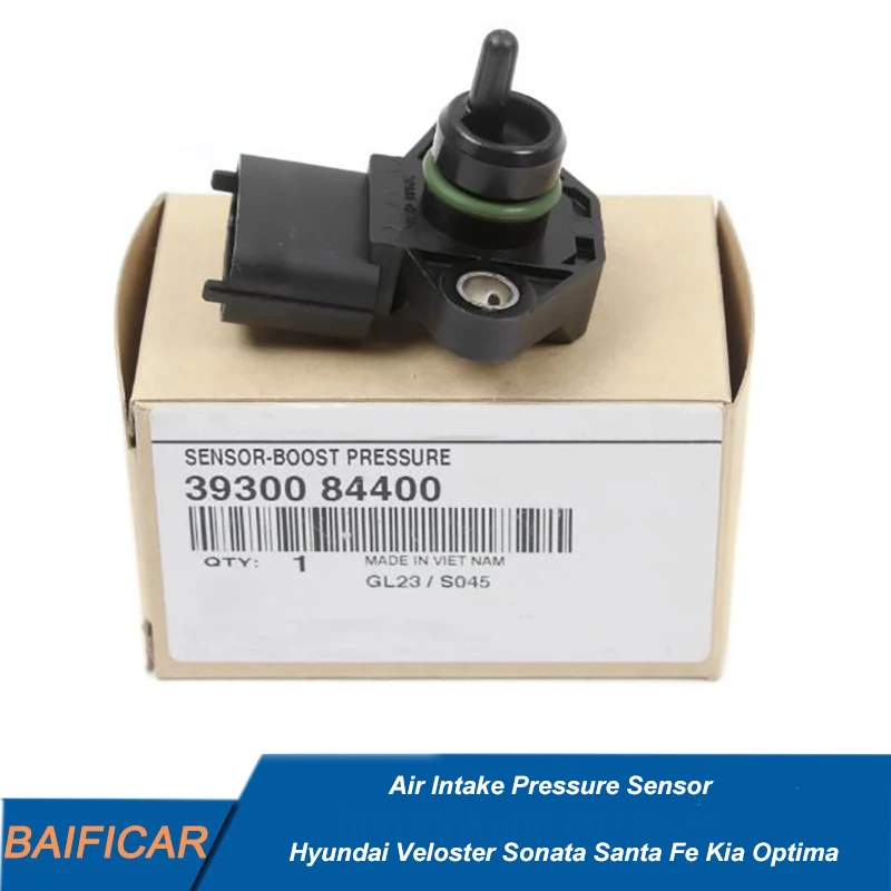 Brand New Genuine Air Intake Pressure Sensor OEM 39300-84400 3930084400 Fo Hyundai Veloster Sonata Santa Fe Kia Optima