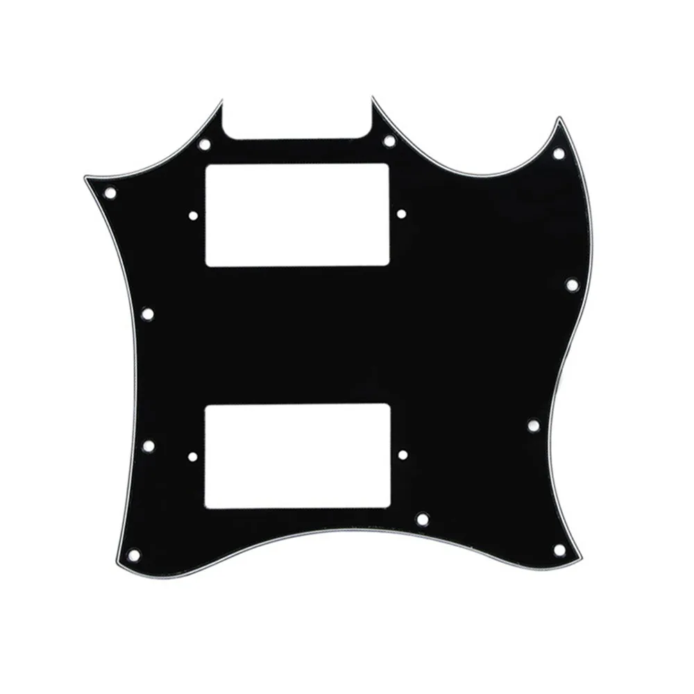 Custom Guitar Parts - For Gib Standard SG Full Face Guitar Pickguard Route PAF Humbuckers Scratch Plate,Multicolor Choice