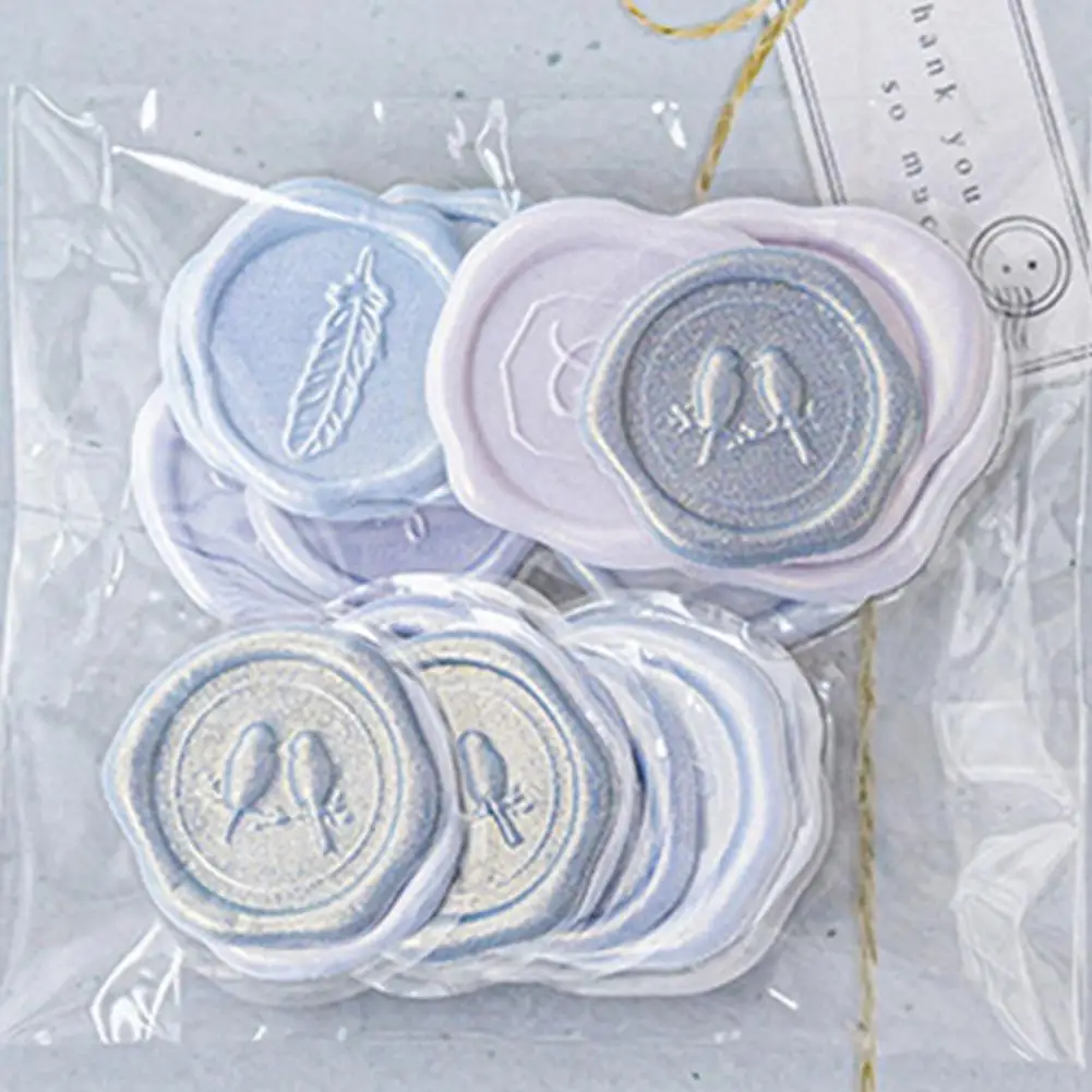 18 шт. милые канцелярские наклейки, милые водонепроницаемые стикеры «сделай сам» Для Запечатывания Воском в винтажном стиле, форма штампа, Стикеры для скрапбукинга, товары для творчества