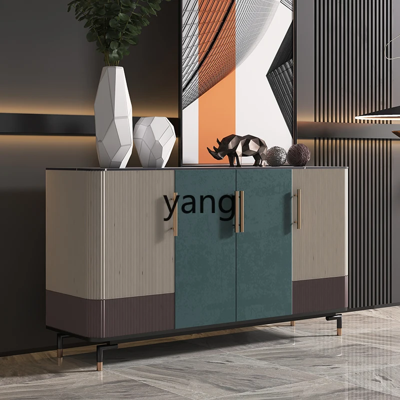 

yjq Slightly Luxury Decoration Hallway Modern Minimalist Home Partition Locker
