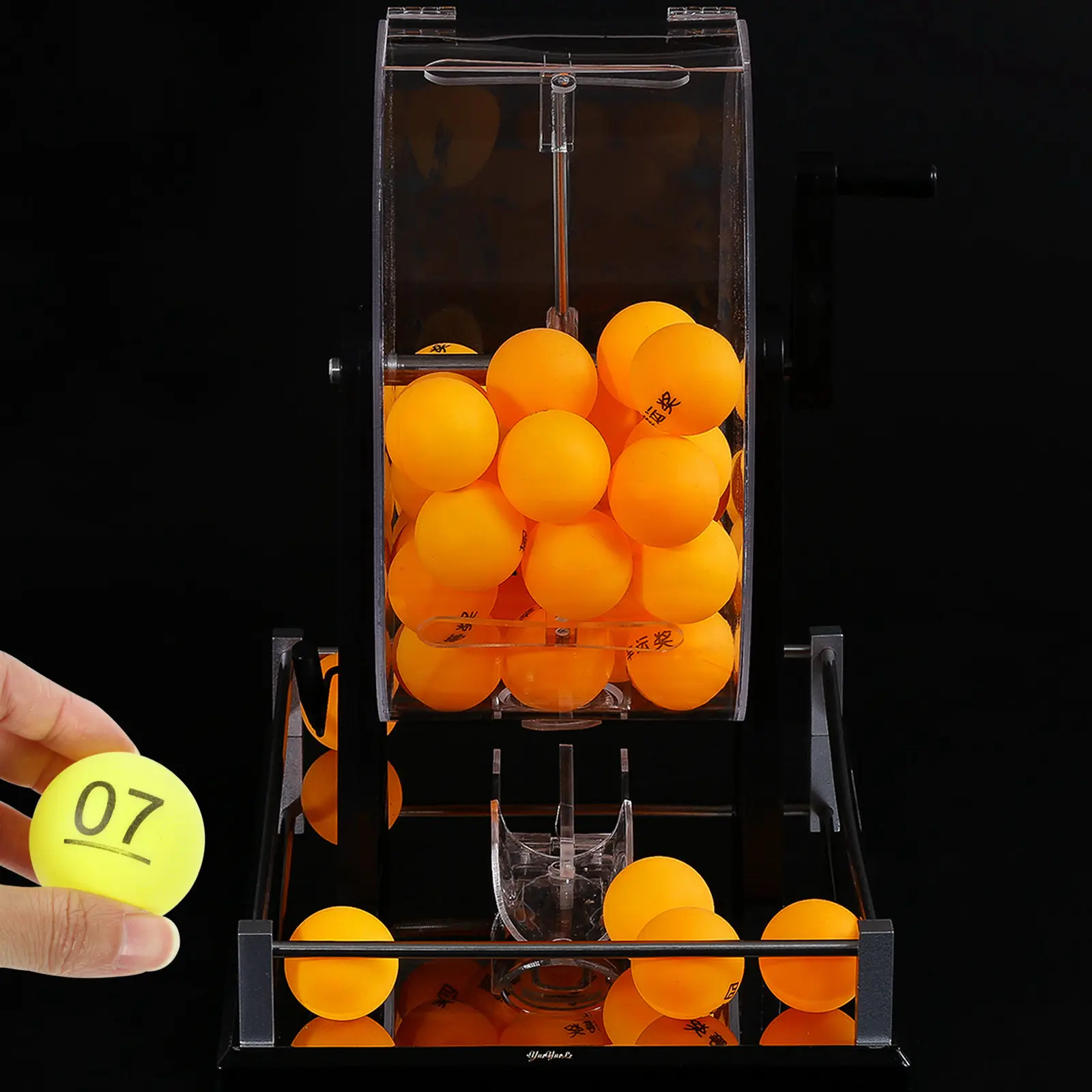 10pcs Colored Numbered Balls Plastic Lottery Balls For Party Raffle Drawing Entertainment Activity Bingo Props