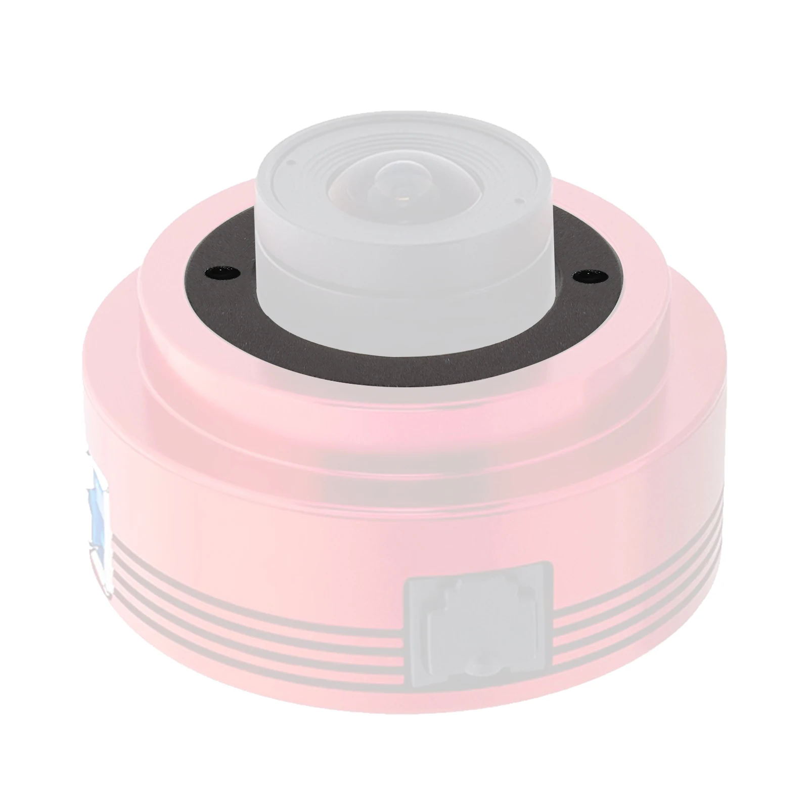 Datyson T2-M28.6 threaded astronomical telescope filter adapter ring for ASI camera connected to 1.25 inch filter