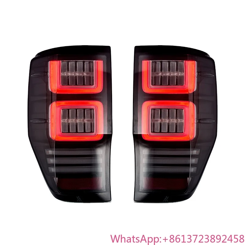 

VLAND FACTORY LED Taillights Rear Tail Lamp Assembly 2012-up Tail Light With Moving Tuled for Ford Ranger T6 T7