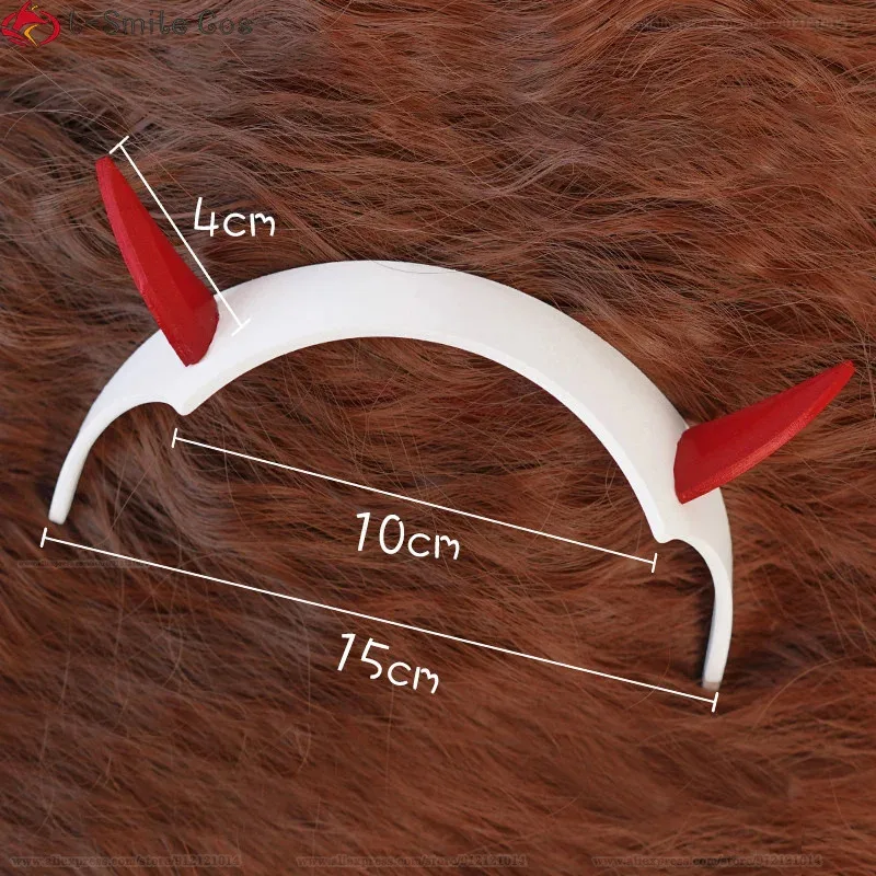 111 www Zero Two Anime 02 شعر مستعار وردي مقاوم للحرارة + غطاء شعر مستعار #6