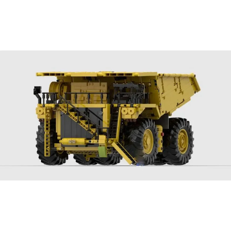 MOC-159367 Mine 798AC Dump Truck Assembly Splicing Building Block Model 1993 Building Block Parts Children\'s Birthday Toy Gift