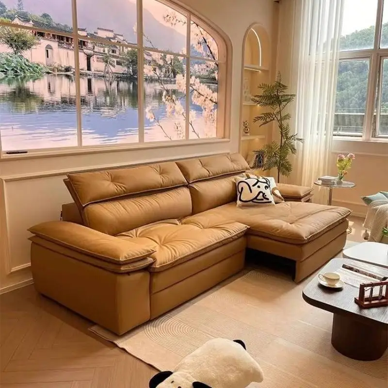 

Orange China Electric Recliner Sofas Cheap Design Nordic Quality Living Room Sofas Luxury Single Banken Woonkamer Furniture