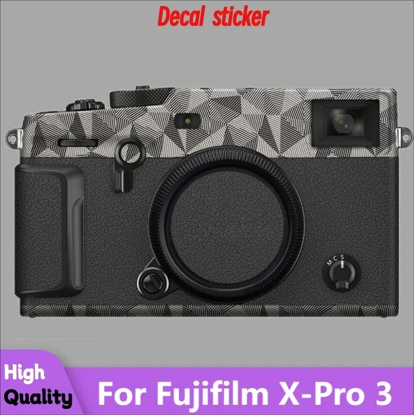富士フイルム-x-pro-3-デカールスキンビニールラップフィルムカメラ本体保護ステッカープロテクターコート