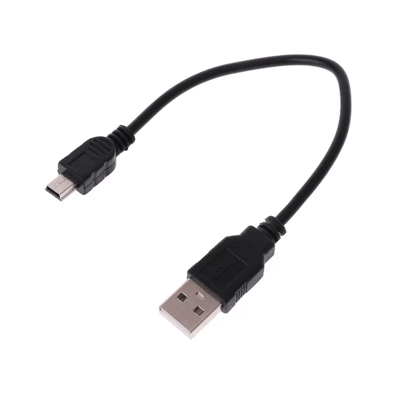 USB 2.0 court A mâle vers mini 5 broches Data Câble cordon adaptateur R9JB