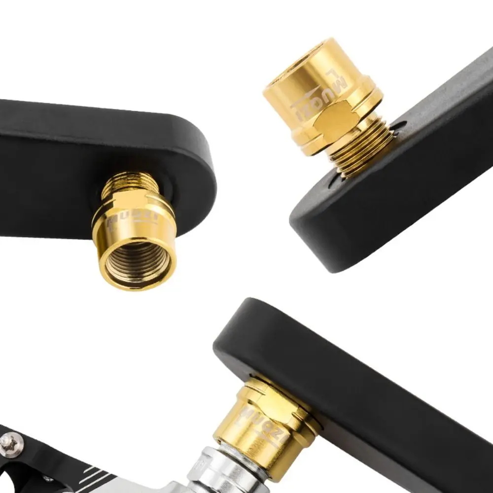 

1 Pair Alloy Pedal Extender 16MM Wear Resistant Bicycle Pedal Extension Bolts 9/16 Lightweight Bike Pedal Axle Extenders