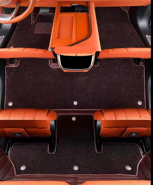 

Custom special car floor mats for Volkswaagen ID.6 6 7 seats 2026-2021 High quality rugs double layers carpets for ID6 2024