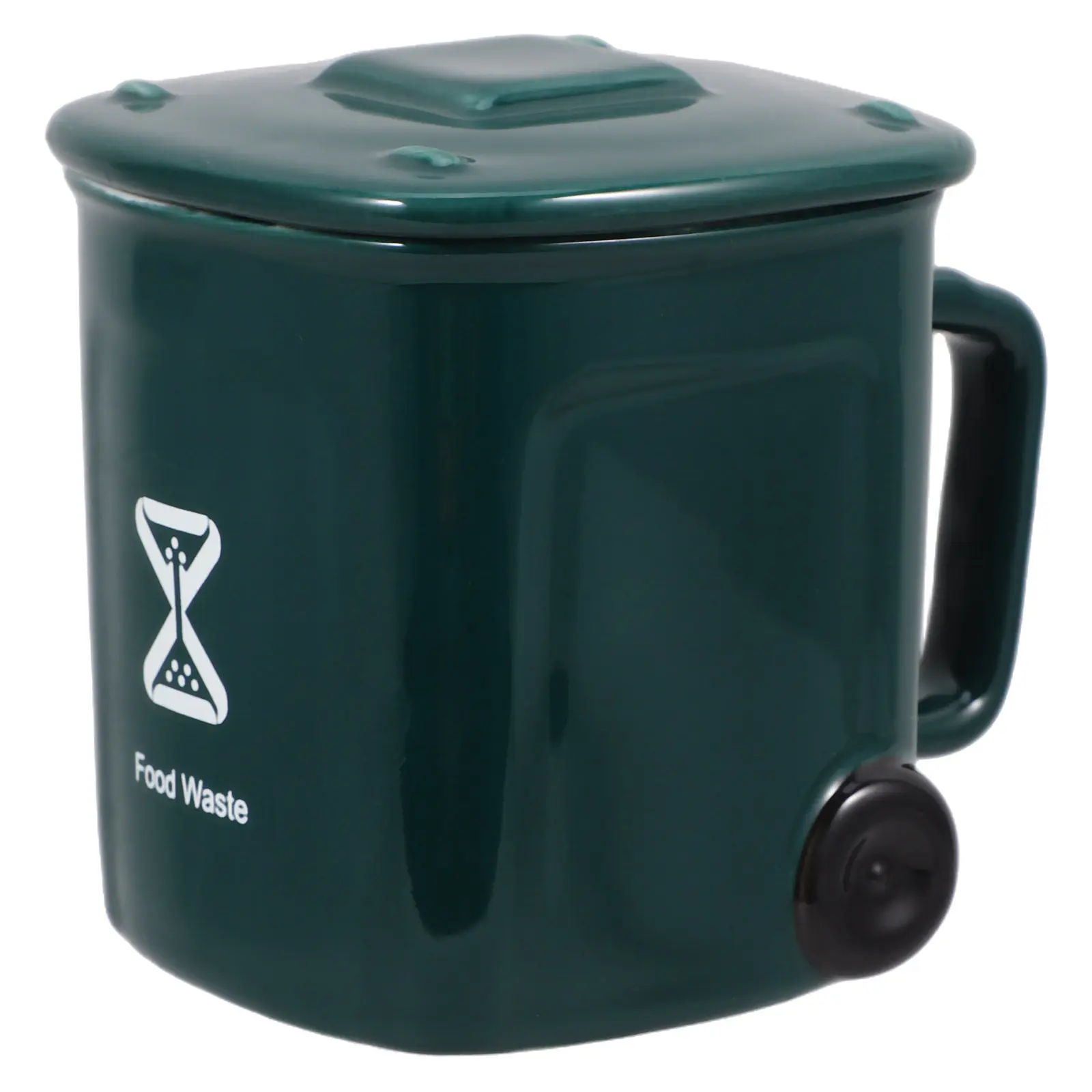 

Креативная керамическая кружка-урна для мусора: уникальная, юмористическая чашка для кофе, чая, воды для дома, офиса, декора, подарка, необычная посуда для напитков, забавная кружка