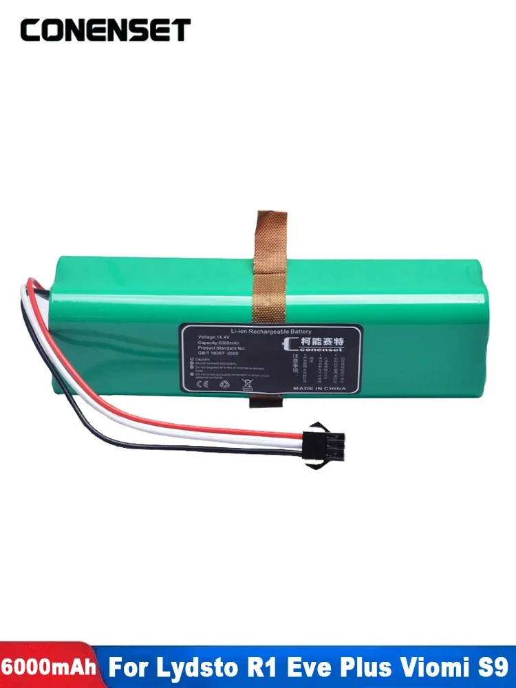 Akumulator zamienny 14.4V 6000mAh do robota sprzątającego Neatsvor X520 X600Pro, części zamienne i akcesoria — zdjęcie produktu 6
