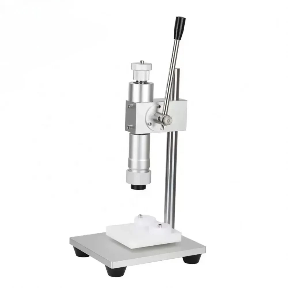 

Manual Perfume Bottle Crimping Machine - Compact Size for Perfume Packaging And Cosmetic Business