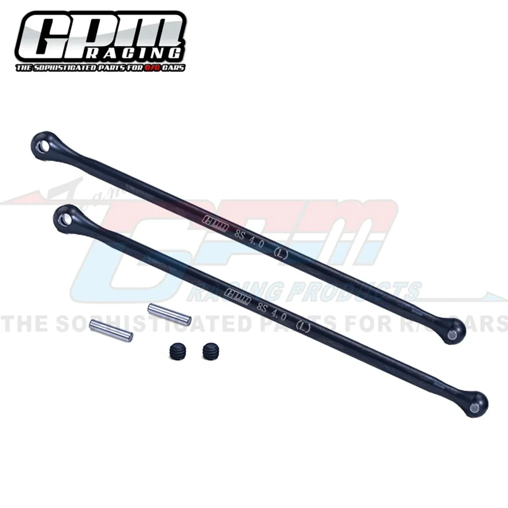 GPM for Traxxas 1/6 XRT 1/5 X-MAXX WideMaxx 8S 4WD Monster Truck Upgrade Parts Metal Steel Drive Shaft Dog Bone 7896