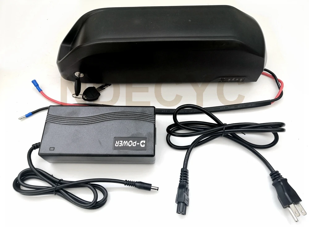 

52v 17.5ah Battery Pack with 2A/5A Faster Charger Electric Bike Lithium Battery Pack for 1000w 1500w 2000w Ebike Kit