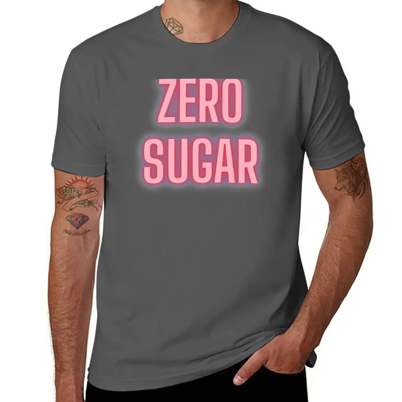 Zero Sugar T-Shirt t shirt man designer t shirt man plain t shirts for man graphic funny T-Shirt