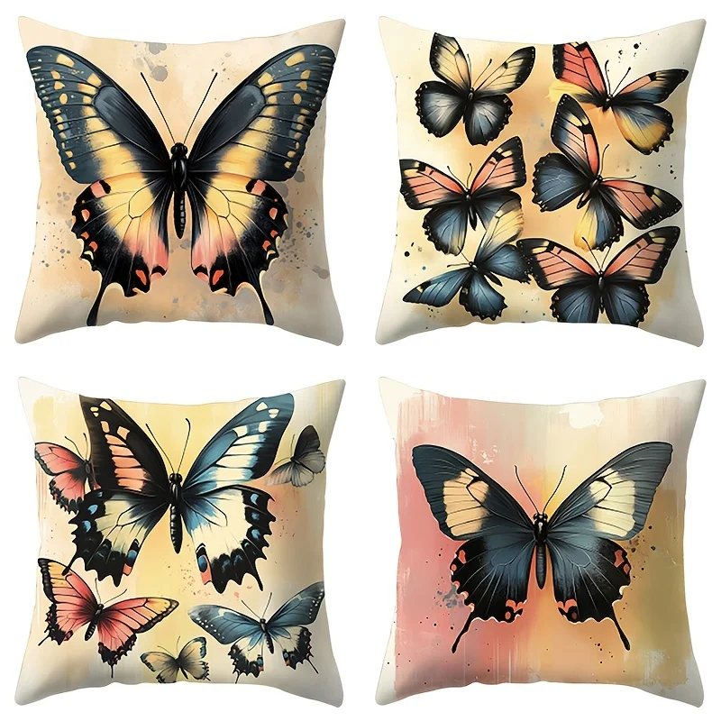 4 Fundas CojíN Bohe…