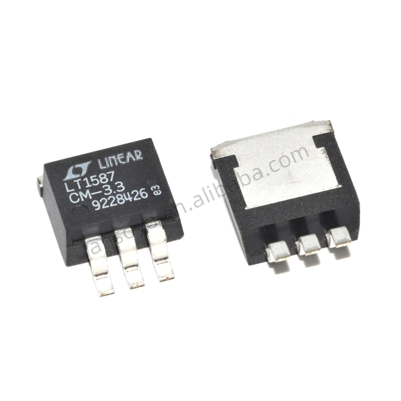 2PCS LT1587CM-3.3#PBF LT1587 LDO Regulator Pos 3.3V 3A TO-263-3