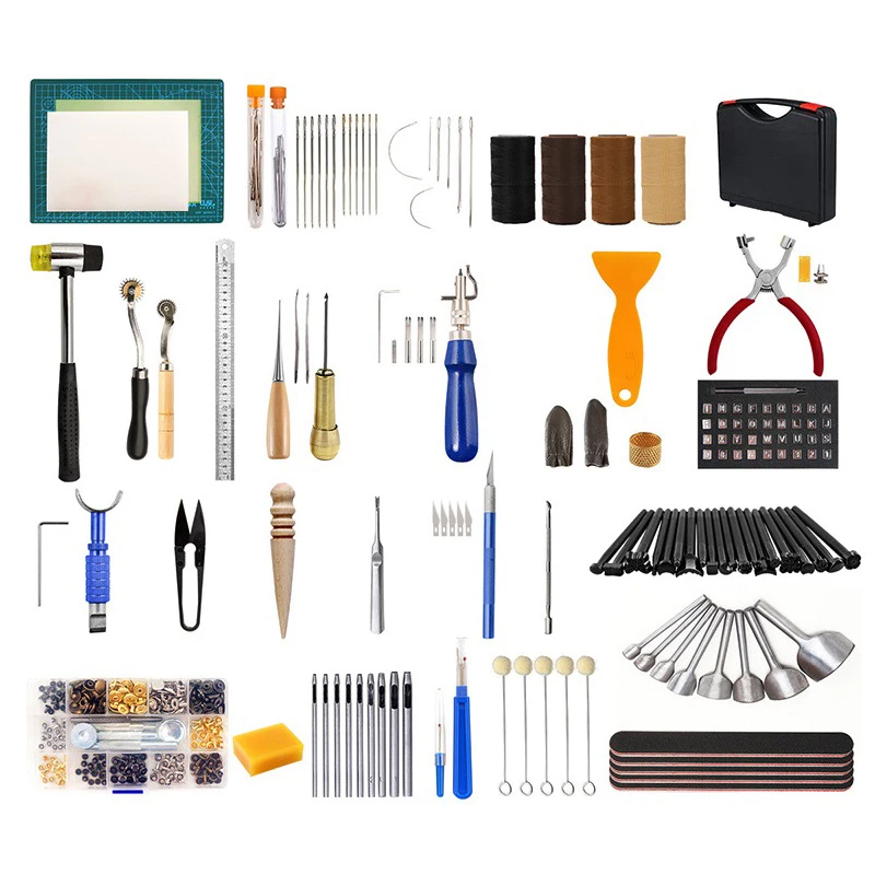 

Factory Direct Diy Hand Sewing Kit Perforated Hand Sewn Patchwork Leather Craft Suit