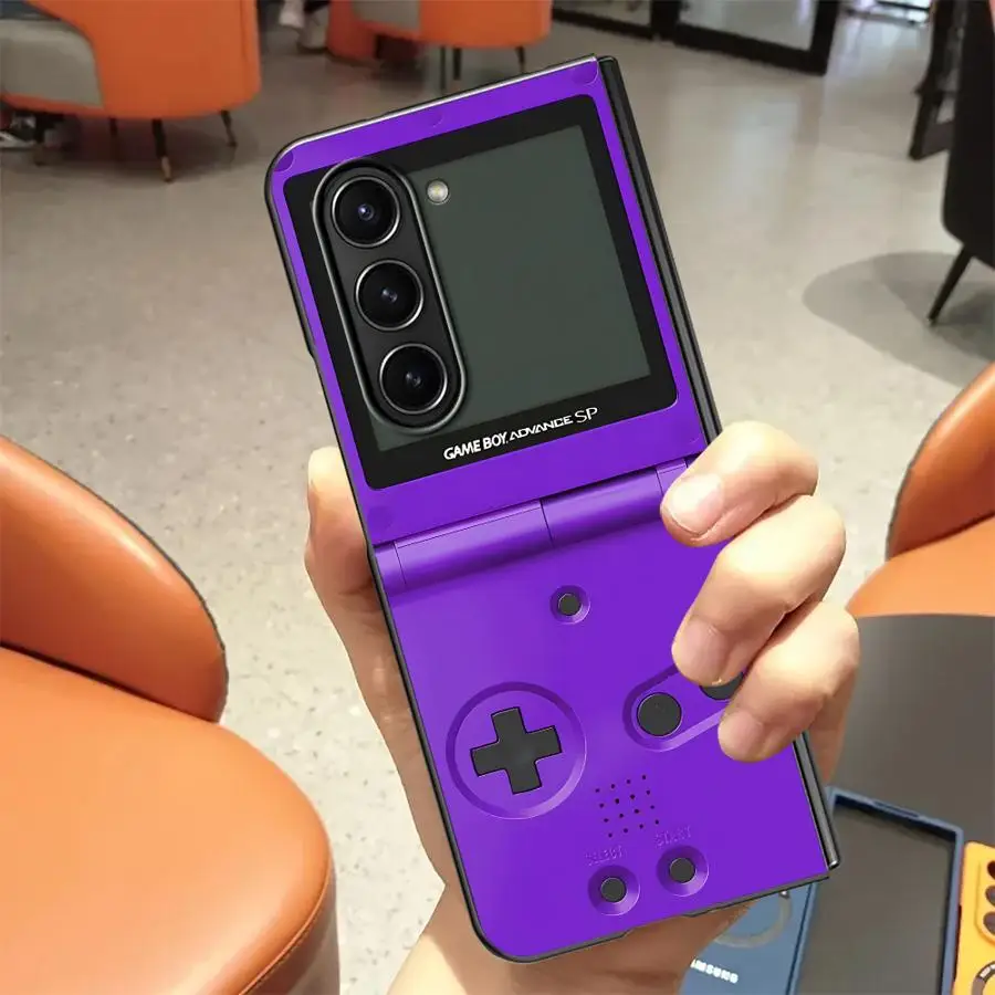 Classic Game Gaming Case for Samsung Galaxy Z Fold 7 6 5 4 3 ZFold5 ZFold6 ZFold3 ZFold7 ZFold4 Back Phone Cover