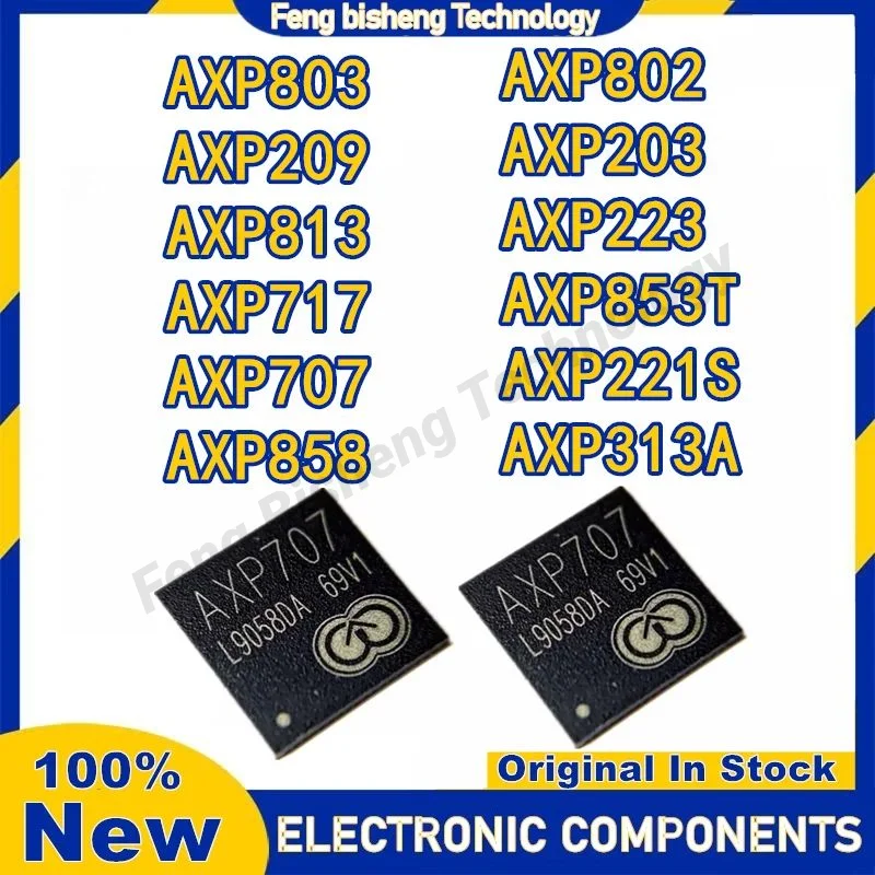 

2PCS/LOT AXP313A AXP802 AXP717 AXP209 AXP221S AXP707 AXP853T AXP223 AXP803 AXP813 AXP858 Brand IC Chip New Original