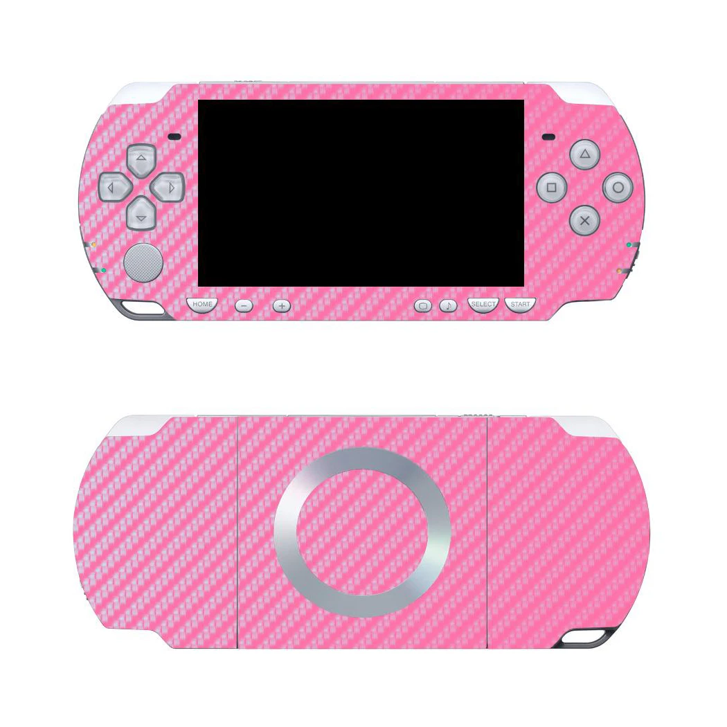 7 Colours Carbon Fiber Vinyl Skin Sticker Protector for Sony PSP 2000 Skins Stickers PSP2000