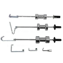 6pcs/Set Dent Puller Slide Hammer Washer Hook Dent Pulling Claw Car Body Repair Removal Tool
