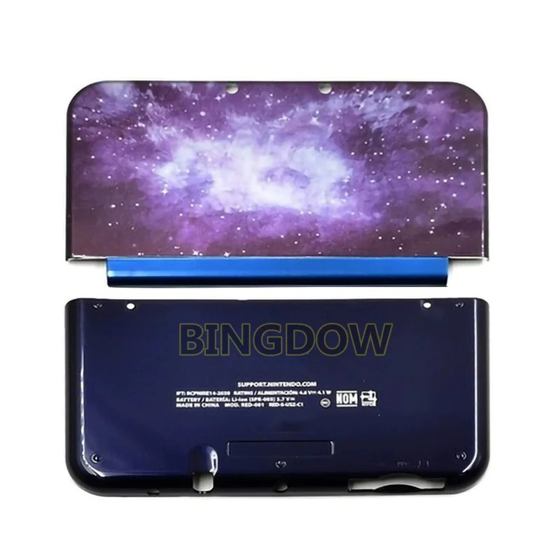 Spedizione gratuita Top Bottom A & E Faceplate per il nuovo 3DS LL/XL Custodia Shell Front Back Cover Case di ricambio per il nuovo 3DSXL / LL