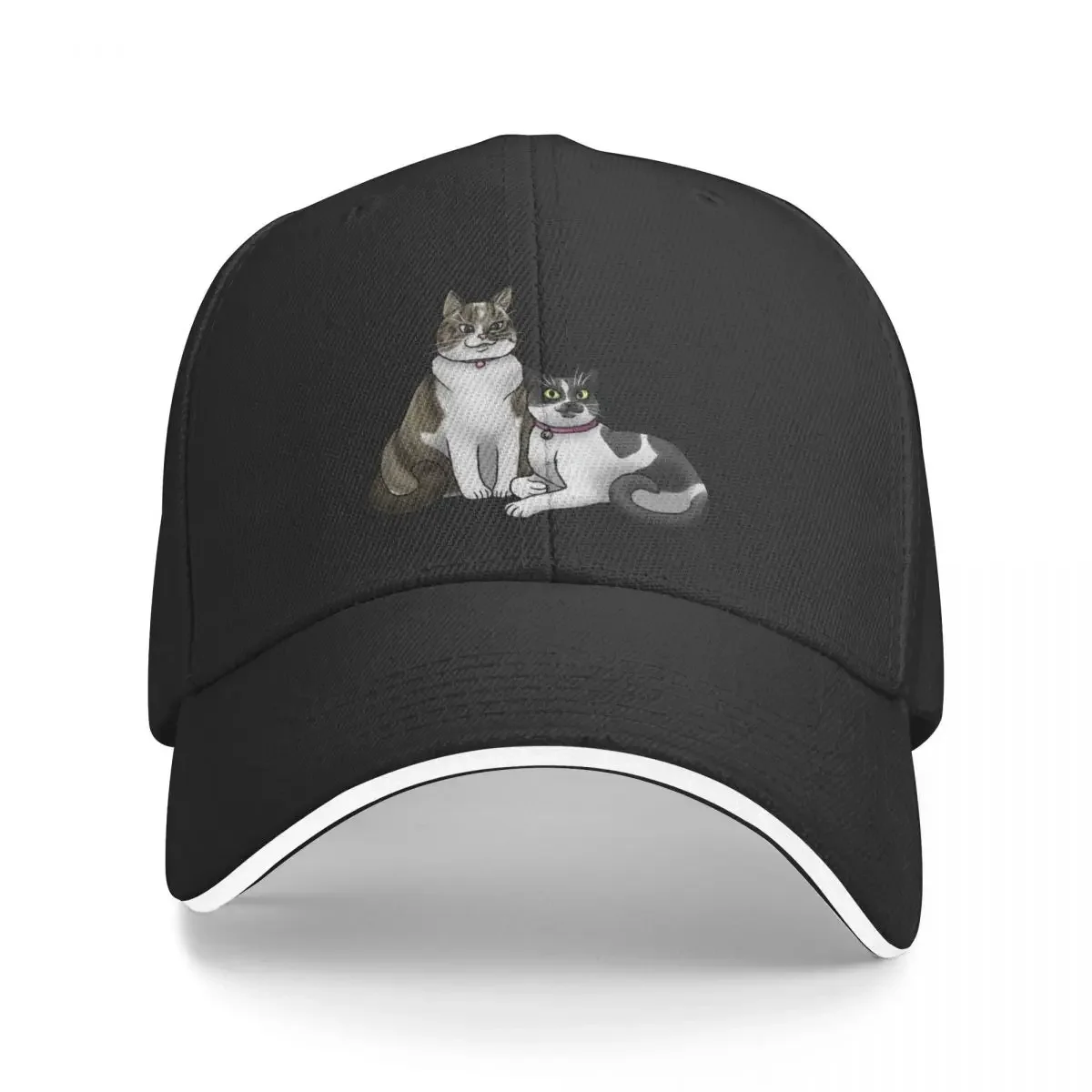 Cat - Custom - Lily and Judy Baseball Cap Luxury Brand Hat Luxury Brand Mens Tennis Women's