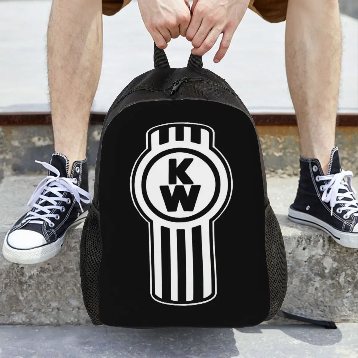 

Рюкзак с логотипом Kenworth Truck, рюкзак большой емкости, детская сумка для книг, школьная сумка, сумки на плечо для мужчин и женщин