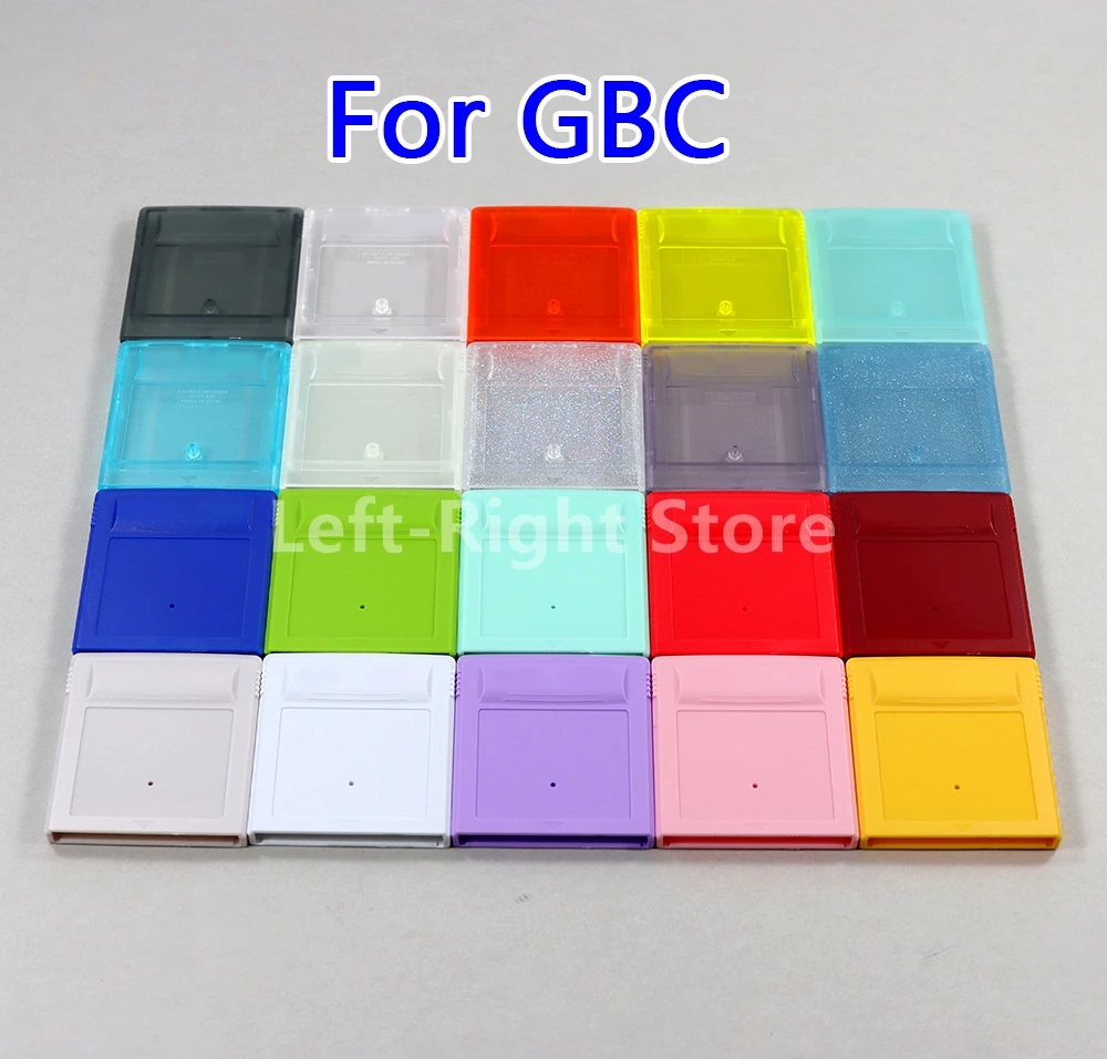 1 قطعة ل GameBoy الألوان GBC GBP GBA SP خرطوشة لعبة الإسكان شل الحال بالنسبة GB بطاقة الألعاب صندوق لا شعار