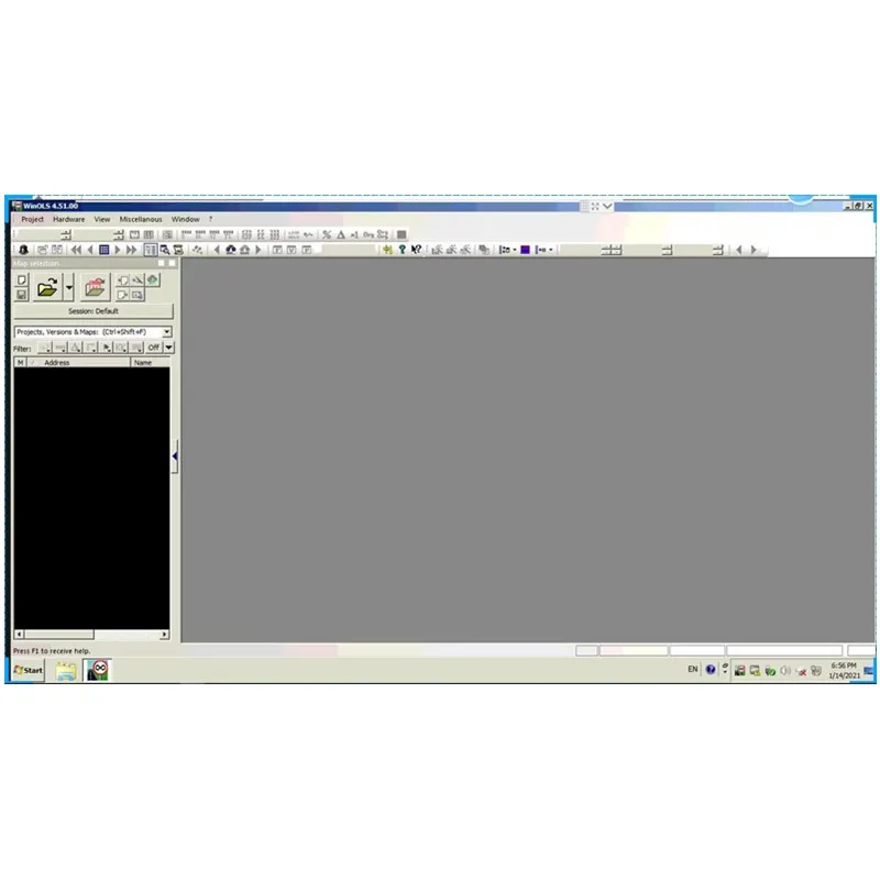 عرض ساخن أحدث WinOLS 4.51 مع المكونات والمزيد من الوظائف برنامج ضبط رقاقة ECU التلقائي VMWARE WinOLS 4.51