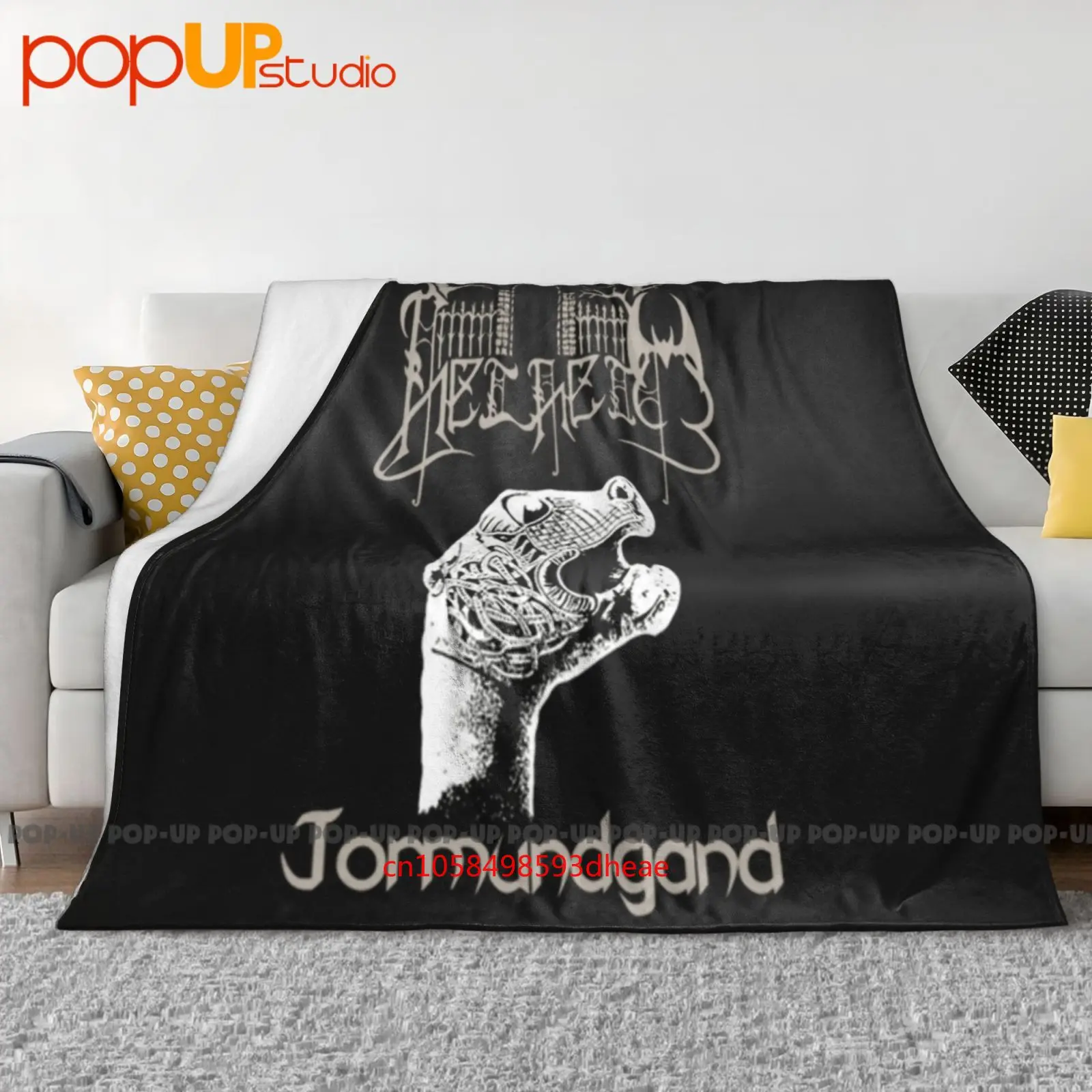 Helheim Jormundgand Xxl,Azarath,Theasm,Inquisition,Urgehal,Urfaust couverture Ultra douce couette hiver housse de canapé housses de lit
