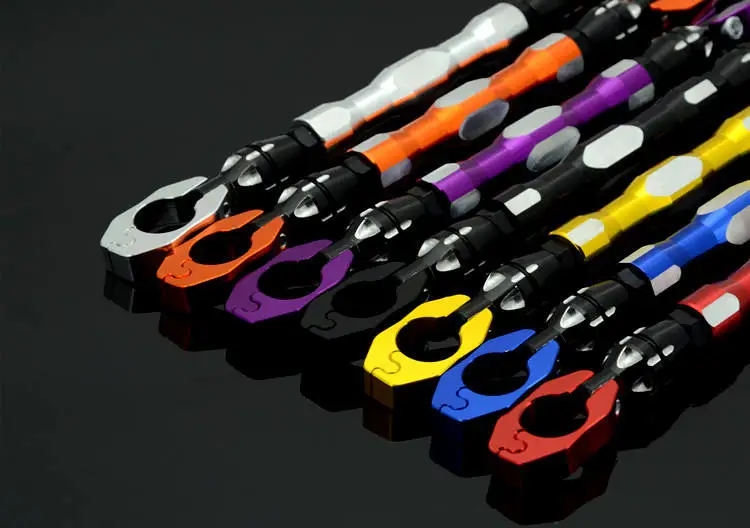 العالمي للدراجات النارية تعديل المقود العارضة سبائك الألومنيوم المقود شريط التوازن #3