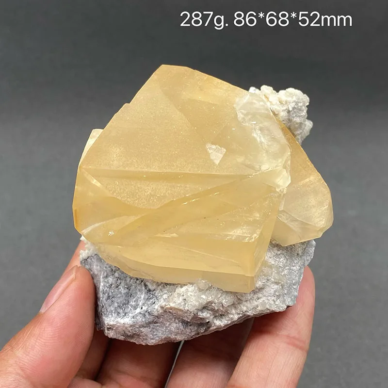 

100% natural Yellow Calcite raw stone mineral specimen healing crystal collection