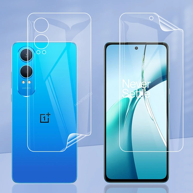 

For OnePlus Nord CE4 Lite Clear TPU / Matte Anti-Fingerprints Hydrogel Full Cover Soft Screen Protector Film