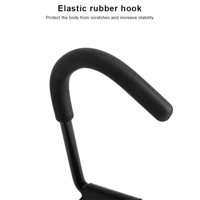 Wall Mounted Bike Rack MTB Storage Stand Hanging Hook Indoor Bicycle Storage Solution