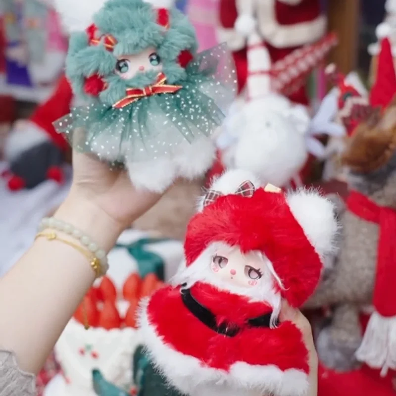 Nueva caja ciega de felpa Liila Christmas Miracle Series, caja sorpresa de muñeca Kawaii, regalos de Navidad personalizados para niñas, juguete colgante misterioso