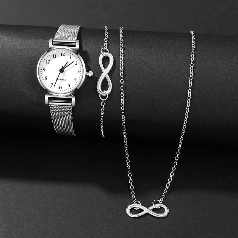 3Pcs Slim Women's Watch Set, Lightweight & Comfortable, Great Gift For Christmas,Thanksgiving Day, Anniversary,Family Gatherings