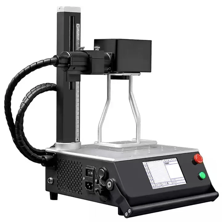 

2022 Nieuwe Product Compact Size Draagbare 20W Fiber Laser-markering Machine Handheld En Desktop Dual Purpose Fiber Laser Marker