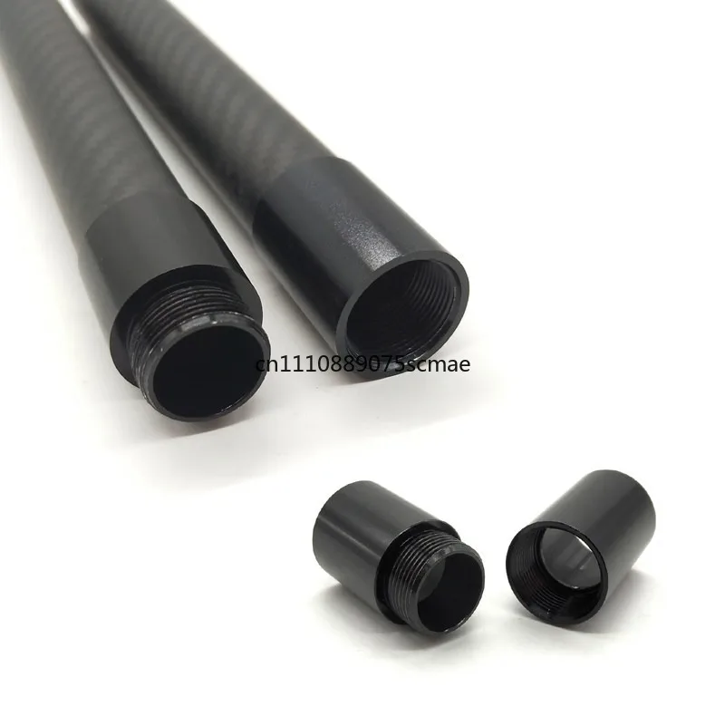 Connecting Fitting 18/20/25/30mm Handheld Pole Connector, CNC Machined Full Aluminum Tube Joint Adapter