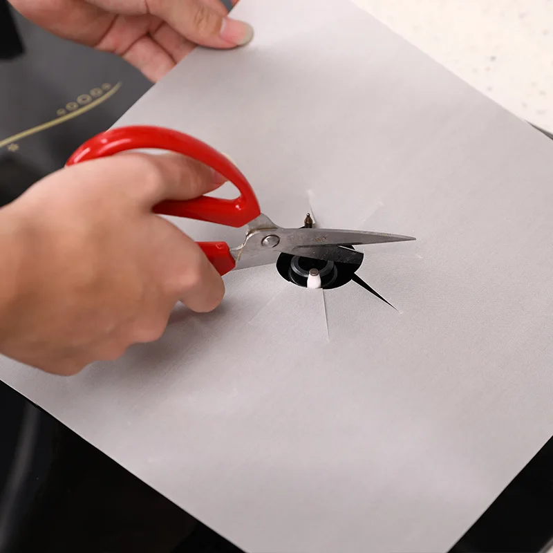 Gas Stove Protective Cover Square Easy to Clean Grease Resistant Gas Stove Cleaning Protection Pad