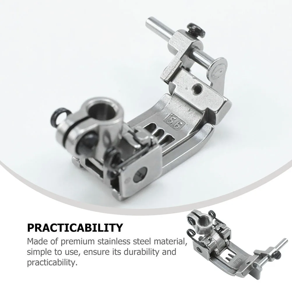 

Flat-Seaming Machine Presser Foot Stainless Steel For Thick Thin Fabric Sewing Machine Accessory Craft Sewing Tool