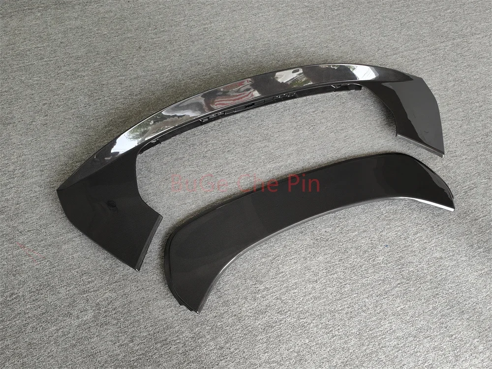 OEM style tail wing body kit with dry carbon fiber rear spoiler for Ferrari SF90