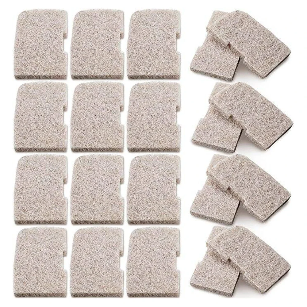 20 قطعة فلتر حوض السمك القطن 12*7.3 سنتيمتر حوض السمك الأمونيا إزالة منصات متوافق ل-Fluval 306/307/406/407 مرشحات حوض السمك