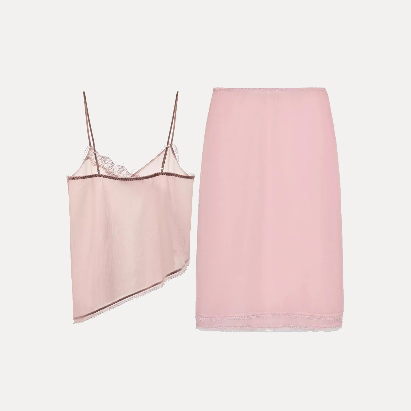 وصل حديثًا لخريف 2025 طقم Faion للسيدات مع حواف من الدانتيل وتنورة ميدي عالية الخصر أوروبية Sle No Sve #4